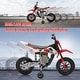 preview thumbnail 17 of 26, 12V Kids Motorcycle, Kids Electric Dirt Bike with Traning Wheels