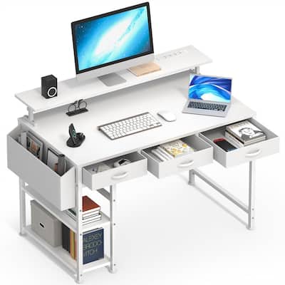 47-Inch Computer Desk with 3 Drawers