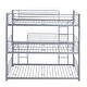preview thumbnail 7 of 7, Convertible Triple Twin Bunk Bed with Guardrails, Ladders, and Durable Steel Frame - Modern Space-Saving Design