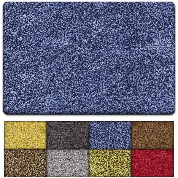 slide 1 of 38, Kaluns Indoor Door Mat, Non Slip PVC Waterproof Backing, 24x36 - 24 x 36