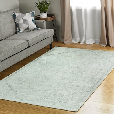 Adana Hand-Woven Bamboo Silk Area Rug