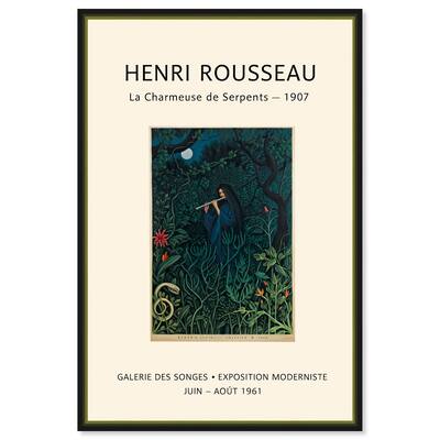 Rousseau's Jungle Dream Canvas by Art Remedy