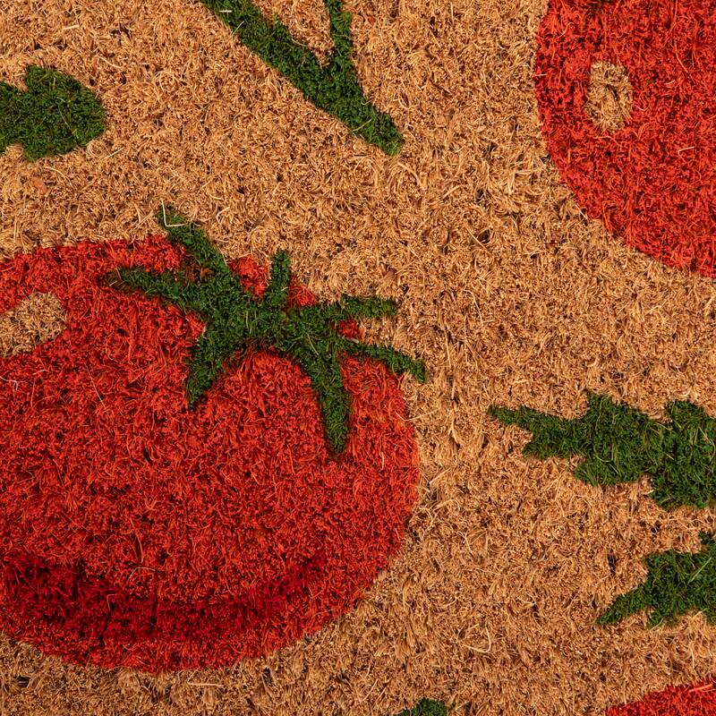 Natural Coir Doormat with Printed Images