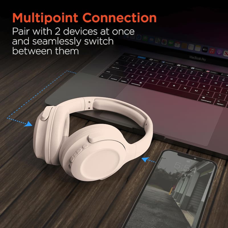 HyperGear Stealth2 ANC Wireless Headphones