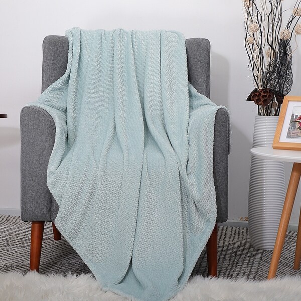 Chevron on sale fleece blanket