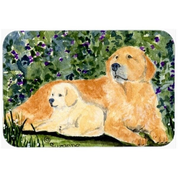 Carolines Treasures SS8852CMT 20 x 30 in. Golden Retriever Kitchen Or Bath Mat