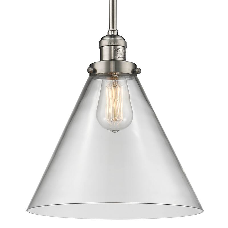 Innovations Lighting Large Cone Single Light 8" Wide Mini Pendant with