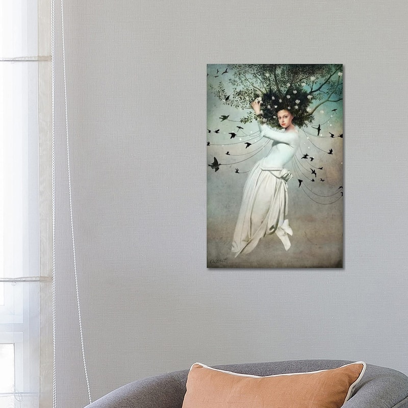 iCanvas "Fly With Me" by Catrin Welz-Stein Canvas Print - 26x18x1.5
