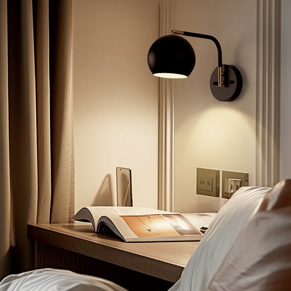 Dimmable bedside wall lights best sale