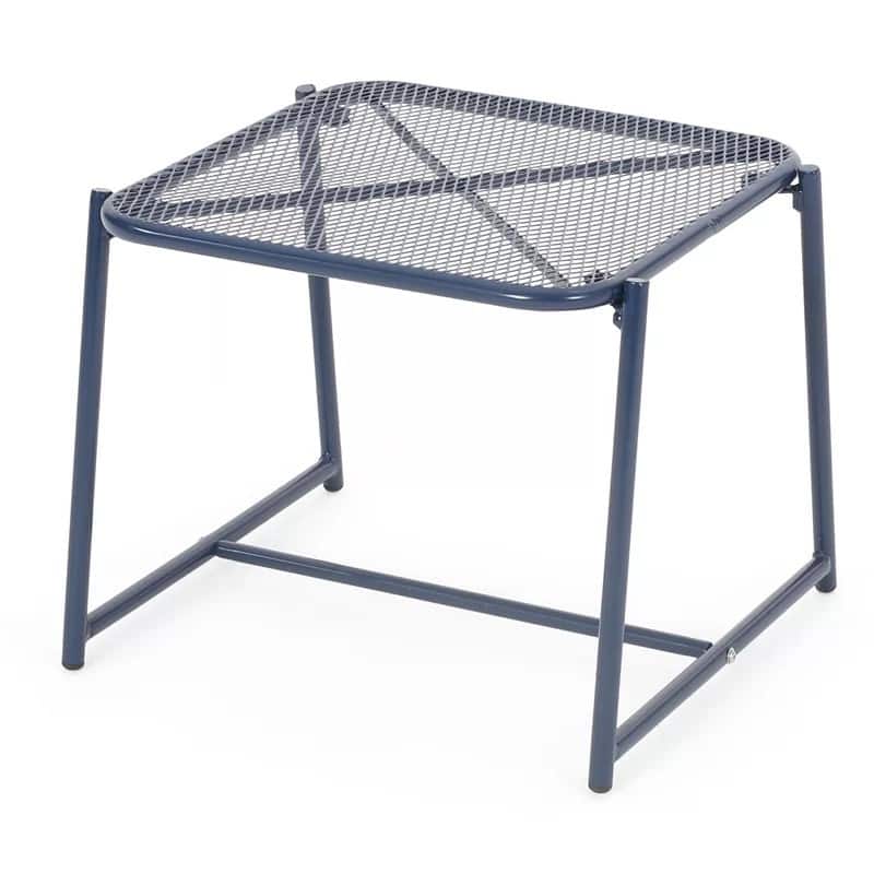 ELBA 15.5"H SIDE table - Navy
