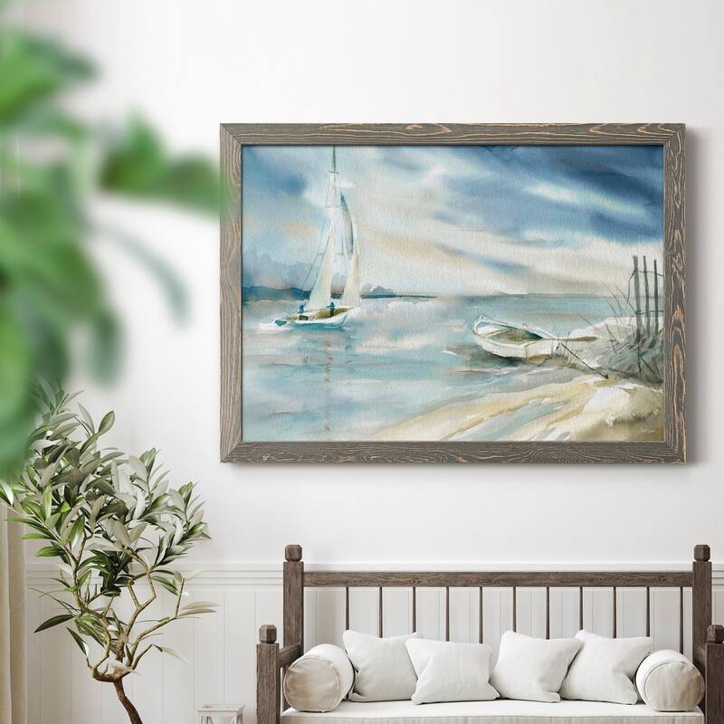 Subtle Sail-Premium Framed Canvas - Ready to Hang