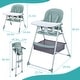 preview thumbnail 18 of 18, 2 In 1 Baby Highchairs with Foldable and Convertible