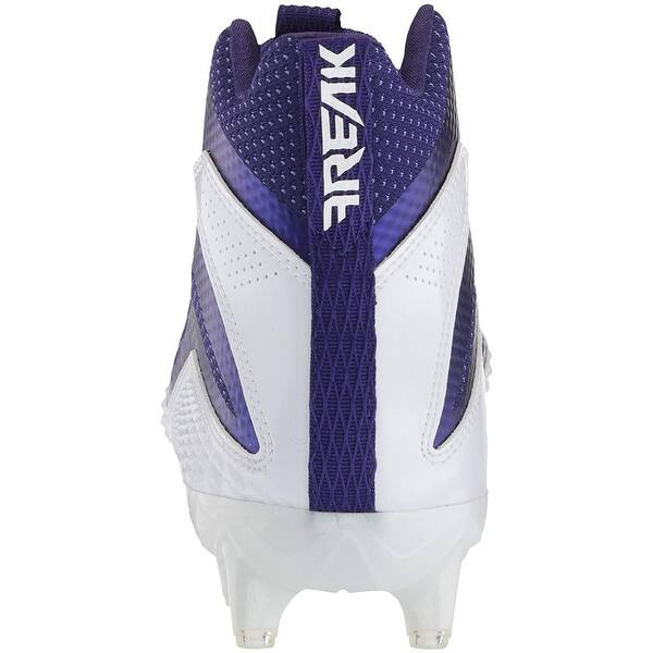Shop Adidas Men S Freak X Carbon Mid Football Shoe Purple Size