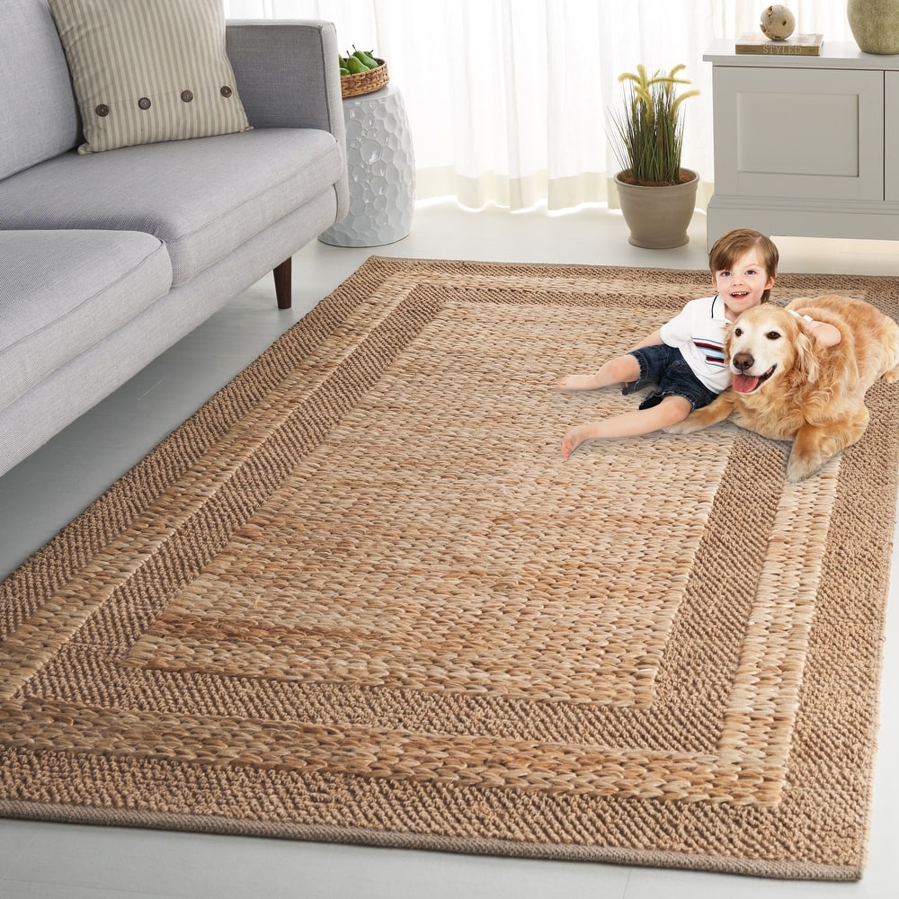 SAFAVIEH Handmade Natural Fiber Sariah Casual Jute Rug