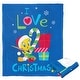 preview thumbnail 5 of 63, Warner Brothers Looney Tunes Christmas Silk Touch Throw Blanket 50x60 inches - I Love Christmas