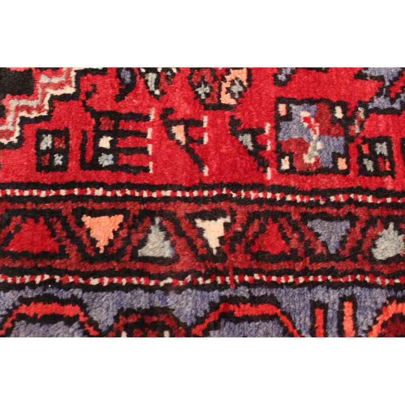 ECARPETGALLERY Hand-knotted Anadol Black Wool Rug - 4'7 x 7'11