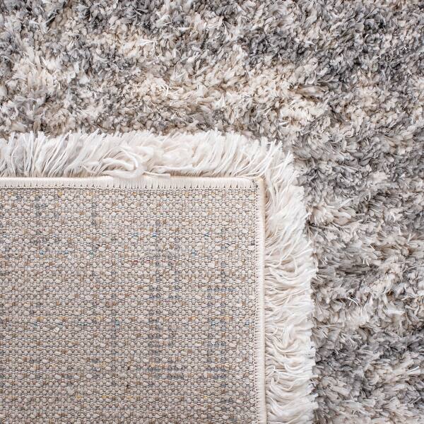 Ivory Dark Grey 9' x 12' SAFAVIEH Iceland Shag Collection ISG511H Modern Non-Shedding Living Room Bedroom Dining Room Entryway Plush 2.6-inch Area Rug Ivory Dark Grey 9' x 12' SAFAVIEH Iceland Shag Collection ISG511H Modern Non-Shedding Living Room Bedroom Dining Room Entryway Plush 2.6-inch Area Rug