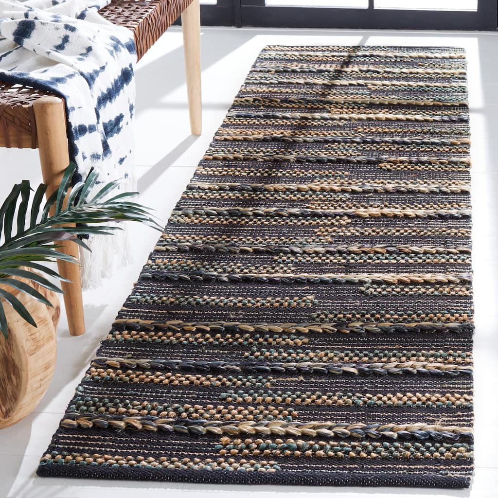 SAFAVIEH Flatweave Natural Tziona Ellen Jute Rug
