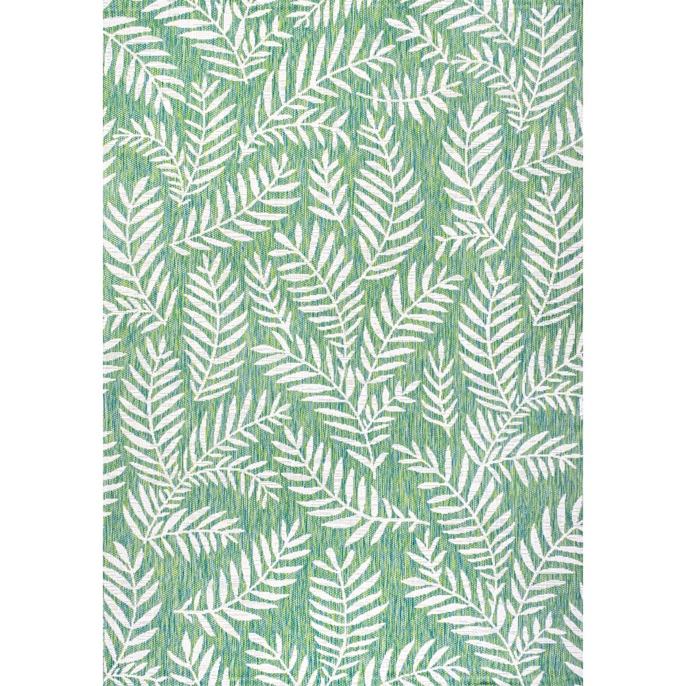 JONATHAN Y Galon Palm Frond Indoor/Outdoor Area Rug