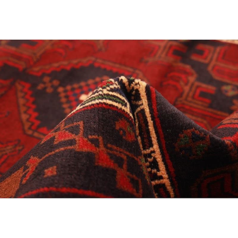 Teimani Burgundy Rug 3'0" x 4'8" - 3'0 x 4'8