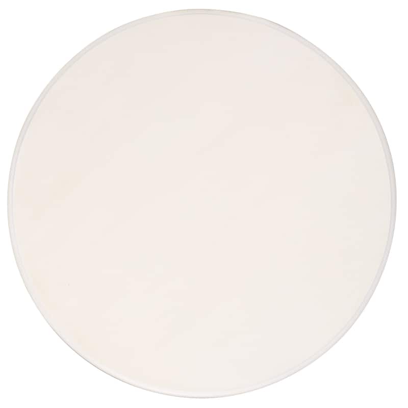 SAFAVIEH Carlotta Grey Pedestal Side Table - 18.1" x 18.1" x 26" - 18"W x 18"D x 26"H