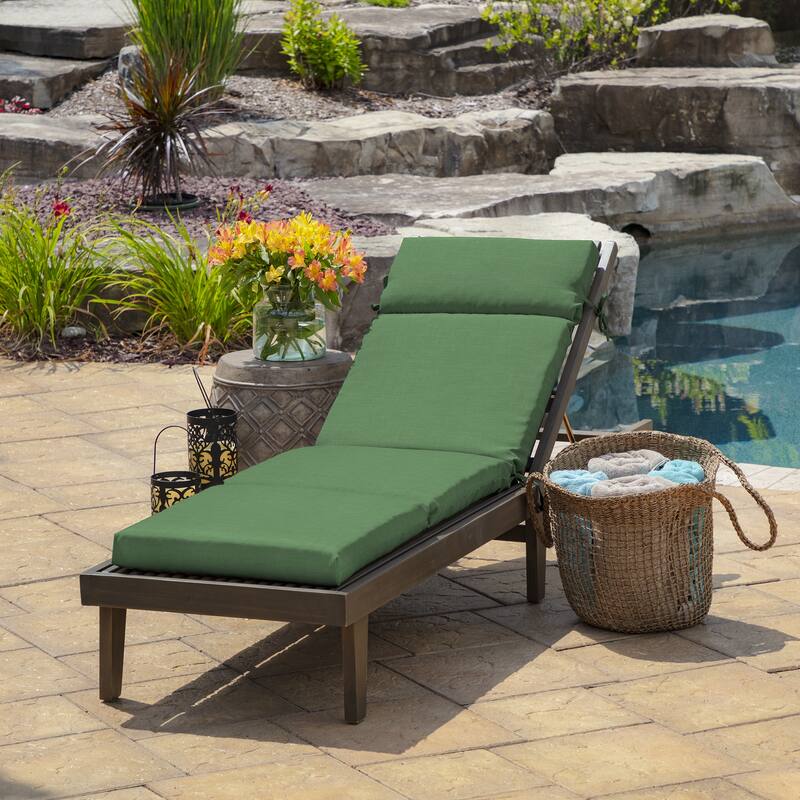 ARDEN Outdoor Chaise Cushion, 22 x 77
