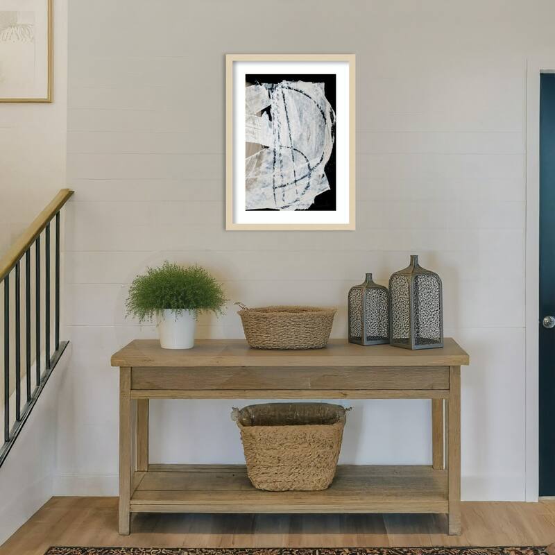 Mind No. 2 by Dan Hobday Wood Framed Wall Art Print