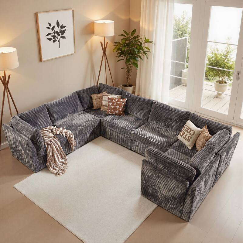 OVIOS Nordic Style Corner Sofa​