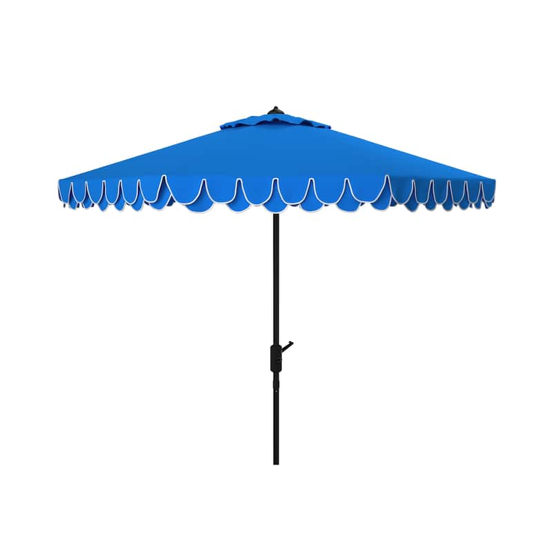 SAFAVIEH Gebbine Elegant 9-Foot Umbrella - Pacific