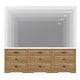 preview thumbnail 31 of 71, WAMPAT Mid Century Modern Dresser, 31.9" Tall Storage Cabinet with Drawers