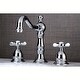 preview thumbnail 1 of 11, Kingston Brass Essex 8 in. Widespread Bathroom Faucet