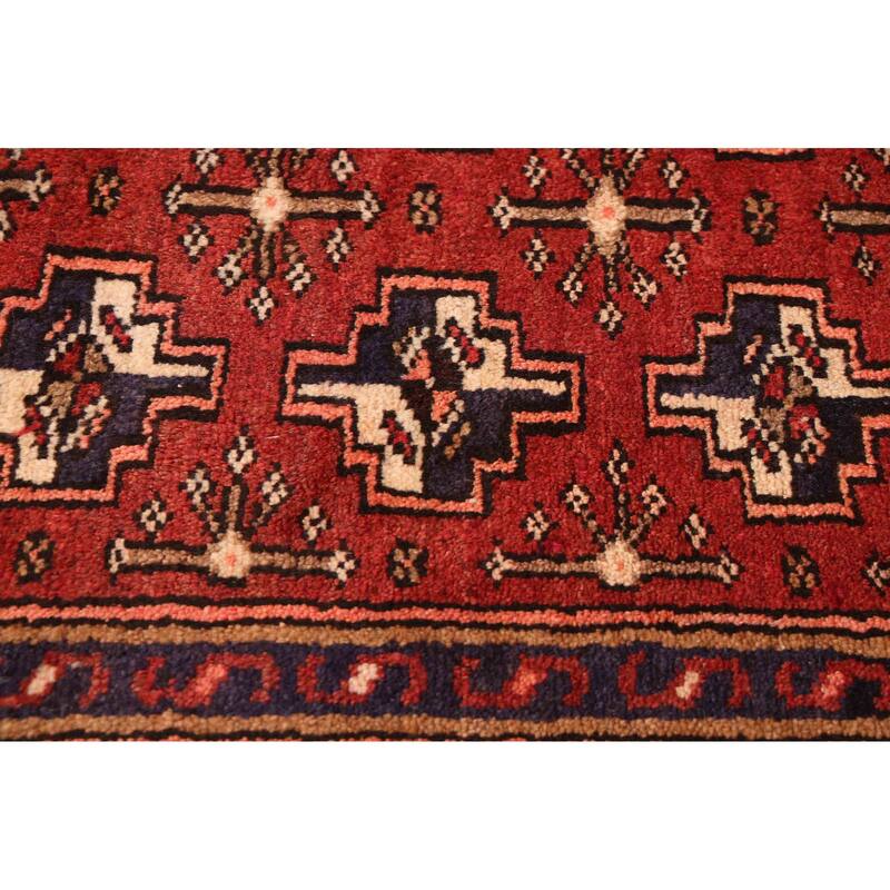 ECARPETGALLERY Hand-knotted Anadol Dark Red Wool Rug - 3'6 x 5'8