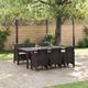 Option Brown/ Light gray/ 6 seater