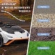 preview thumbnail 24 of 26, Lamborghini children's electric four-wheel four-wheel drive with remote baby seating toy car