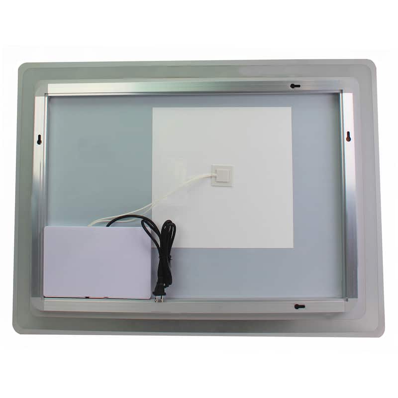 Illuminated Led Bathroom Wall Mirror with Mirror Defogger