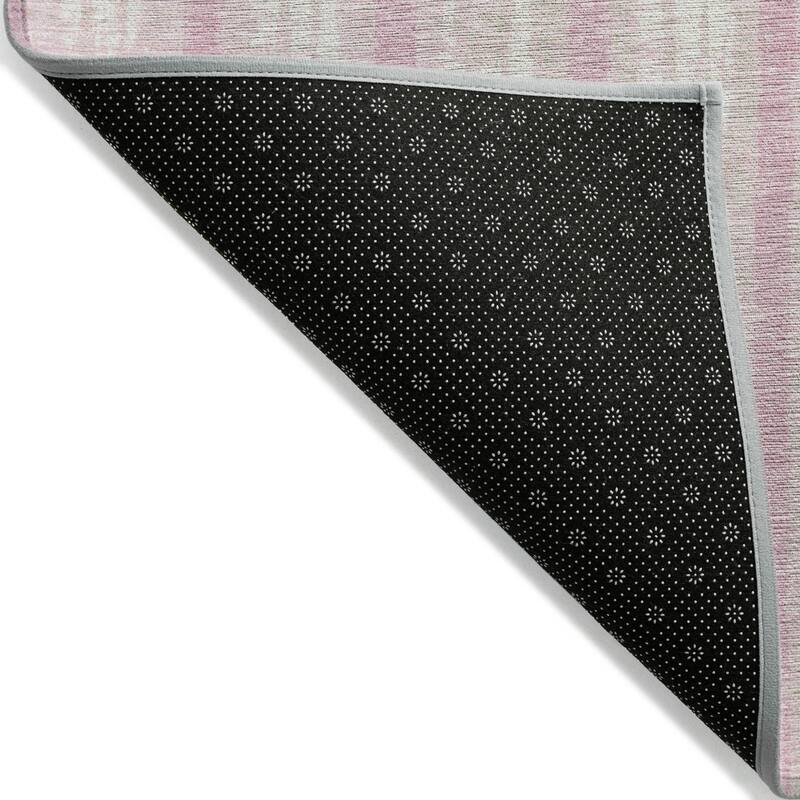 HomeRoots Striped Transitional Rectangle Outdoor Rug
