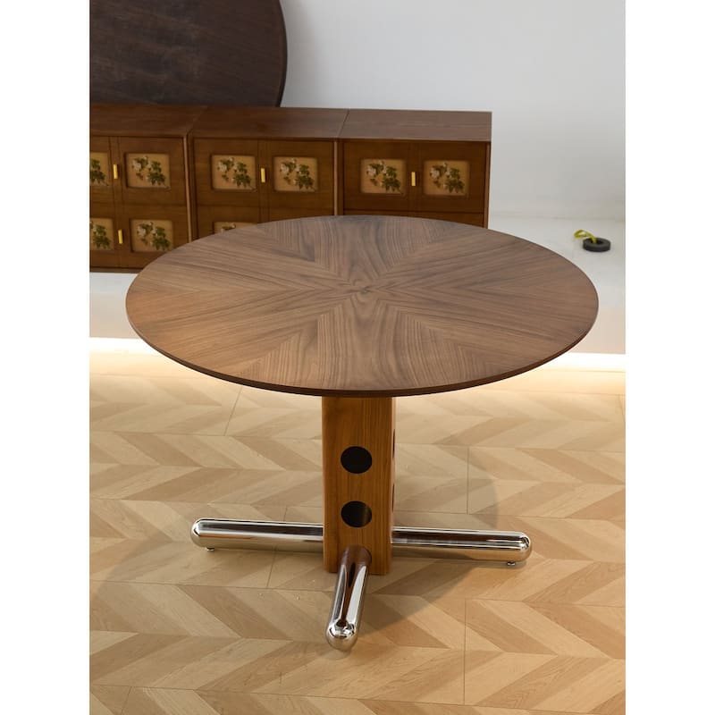 Bauhaus 51'' Round Dining Table