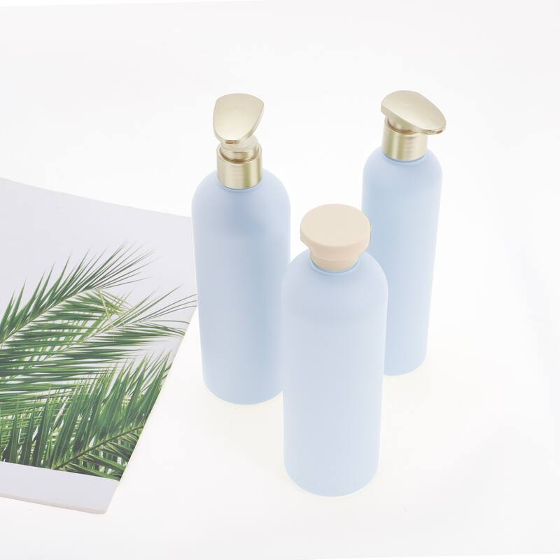Pressure Pump Soap Dispenser for Bathroom 1 Pc - Blue