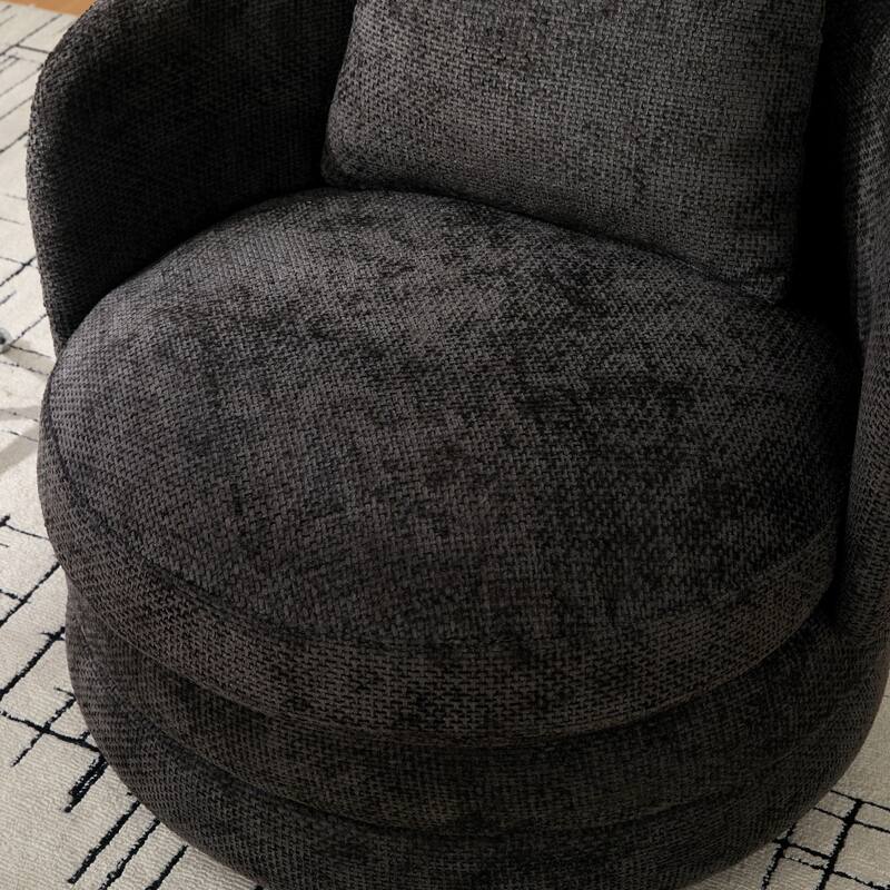 30"W Modern Upholstered Armchair,Accent Chair with a Pillow