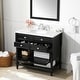 preview thumbnail 7 of 14, Elizabeth 36-inch Singe Sink Bathroom Vanity with Marble Top