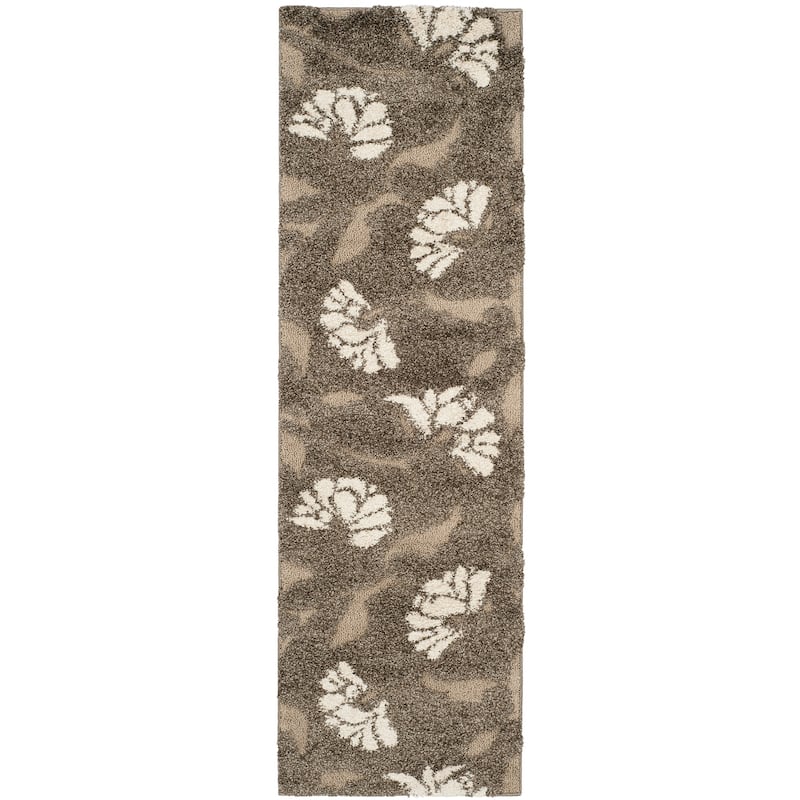 SAFAVIEH Florida Shag Neliha Floral 1.2-inch Thick Rug