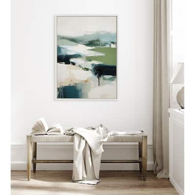 Kate and Laurel Sylvie Skyline II Framed Canvas by Amy Lighthall