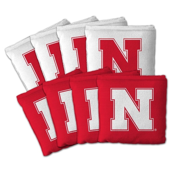 slide 2 of 5, Nebraska Cornhuskers NCAA Dual Sided Pro Stop & Slide Cornhole Bags