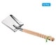 preview thumbnail 3 of 3, 2Pcs 19 Inch Digging Shovel Square Garden Hand Shovel Steel Gardening Tool - Silver Tone, Yellow