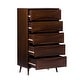 preview thumbnail 15 of 27, Walker Edison Mid-Century 5-Drawer Solid Wood Dresser