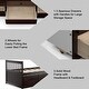 preview thumbnail 19 of 34, Costway Twin Captain's Bed Bunk Bed Alternative w/ Trundle & Drawers