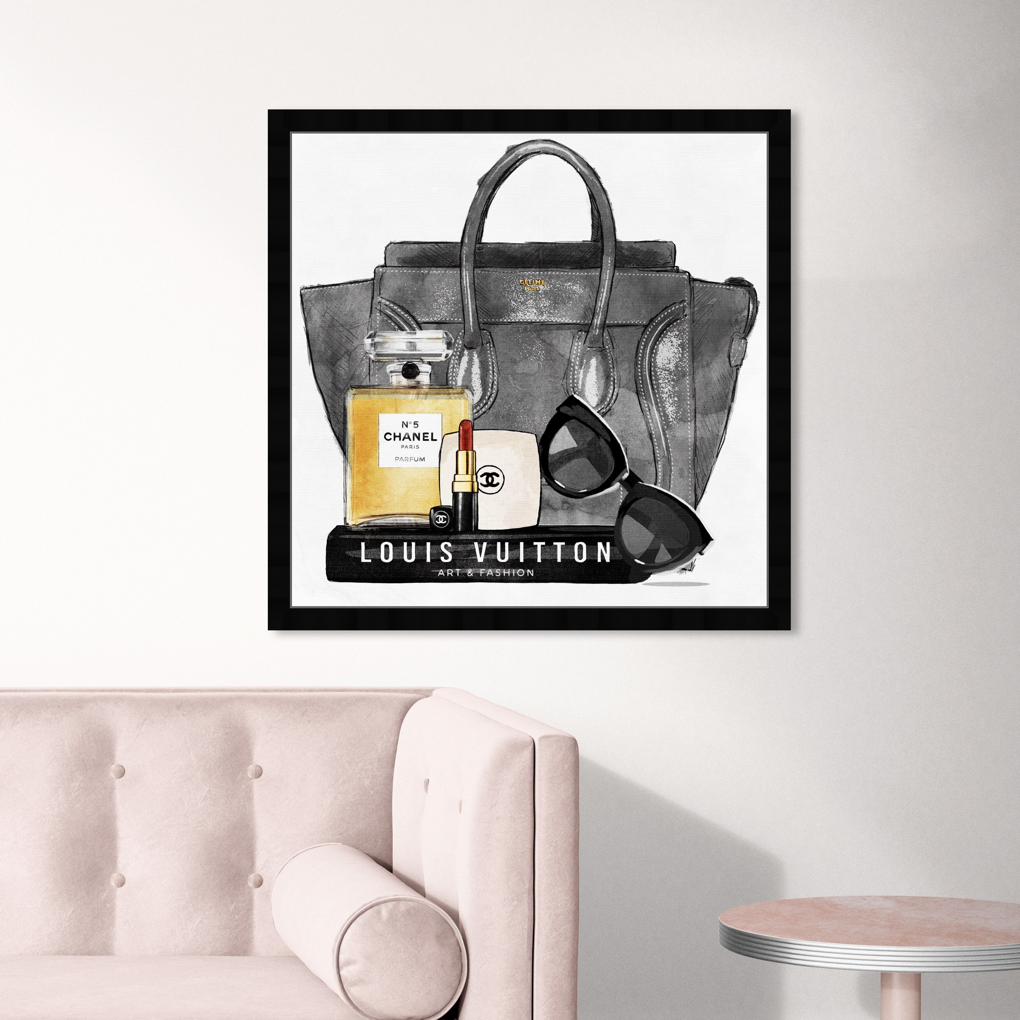 Purse wall art 2025