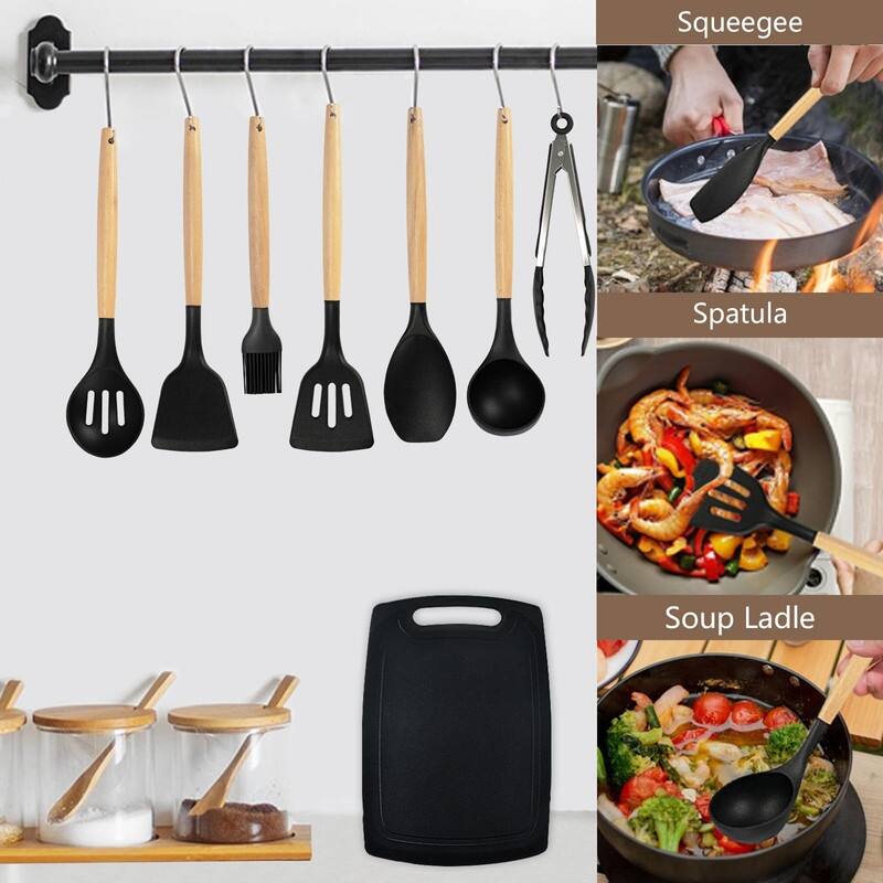 Cooking Utensils Set,19 Kitchen Set Utensils Set - 19 Pcs