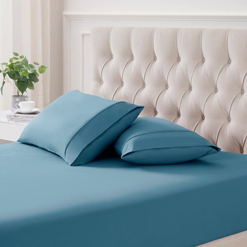 1500 Supreme Collection Microfiber Flannel Pillowcase 2 Pack