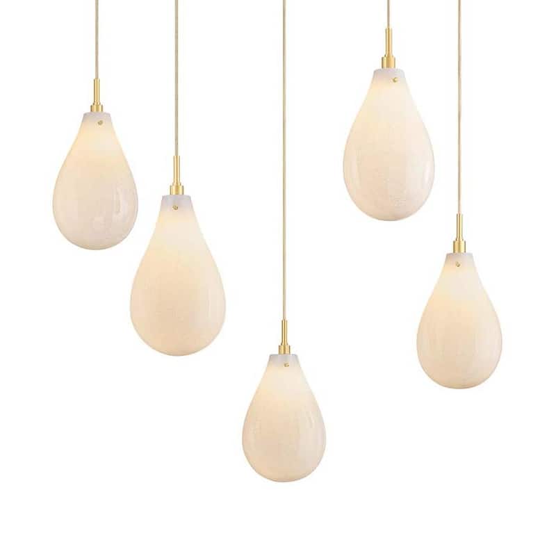 Hudson Valley Lighting 3905 Ironwood 5 Light 30" Wide Multi Light - Aged Brass
